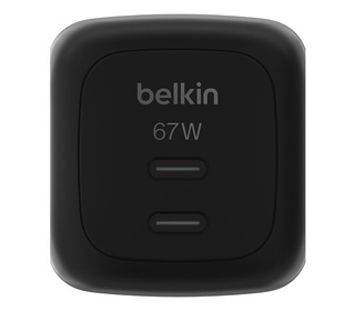 Belkin WCH020kqBK Universel Noir Secteur Charge rapide Intérieure