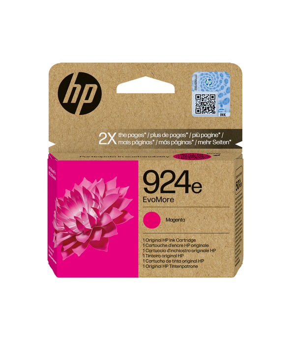 HP 924e Cartouche d’encre authentique Magenta EvoMore