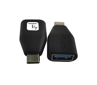 Techly IADAP-USB30-CMAFTY changeur de genre de câble USB A USB C Noir