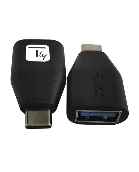 Techly IADAP-USB30-CMAFTY changeur de genre de câble USB A USB C Noir