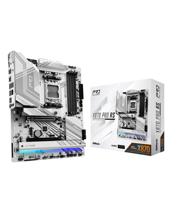 Asrock X870 PRO RS AMD X870 Emplacement AM5 ATX