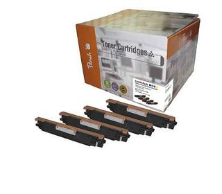 Peach PT438 Cartouche de toner 4 pièce(s) Noir, Cyan, Magenta, Jaune