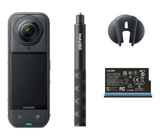 Insta360 X5 Starter Bundle caméra pour sports d'action 72 MP 8K Ultra HD 25,4 / 1,28 mm (1 / 1.28") Wifi 200 g