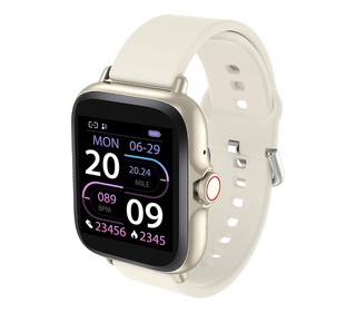 Denver SWC-156BEMK2 smartwatche et montre de sport 3,66 cm (1.44") TFT 128 x 128 pixels Écran tactile Beige