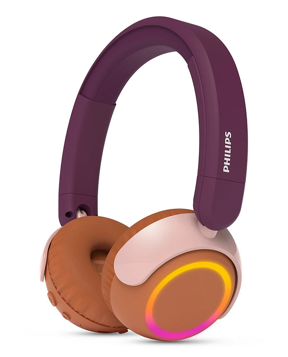 Philips 4000 series TAK4200MP/00 casque Sans fil Arceau Appels/Musique Bluetooth Orange, Violet, Rose