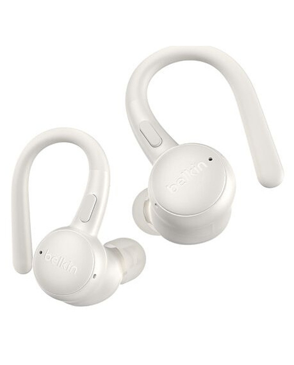Belkin SoundForm ActiveFit Casque Avec fil &sans fil Crochets auriculaires Appels/Musique USB Type-C Bluetooth Blanc