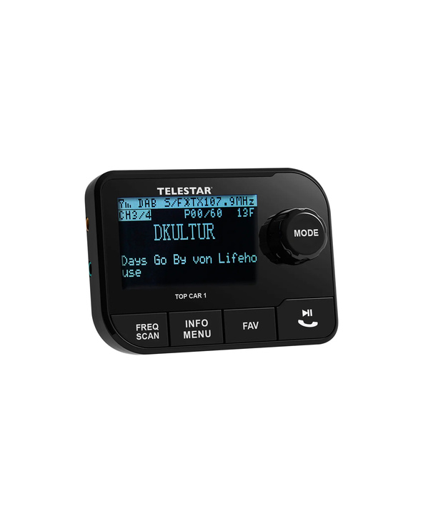 Telestar 5100001 Radio portable Voiture Numérique Noir