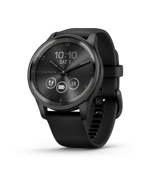 Garmin vivomove Trend LCD 40 mm Hybride 254 x 346 pixels Écran tactile Noir GPS (satellite)