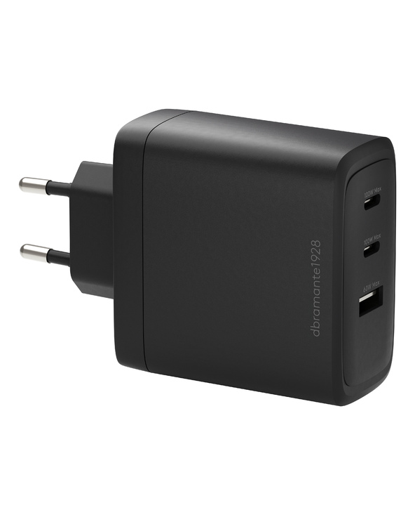 dbramante1928 CI10EUBL7230 chargeur d'appareils mobiles Ordinateur portable, Smartphone, Tablette Noir Secteur Charge rapide Int