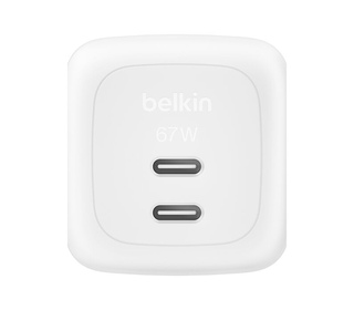 Belkin WCH020KQWH chargeur d'appareils mobiles Universel Blanc Secteur Charge rapide Intérieure
