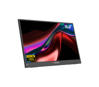 Verbatim Portable 15.6" FHD Monitor LIGHT Moniteur portable Noir 39,6 cm (15.6") LCD 1920 x 1080 pixels