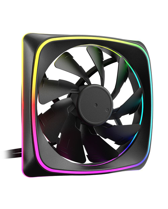 Sharkoon SHARK Lights RGB PWM Boitier PC Ventilateur 12 cm Noir 1 pièce(s)