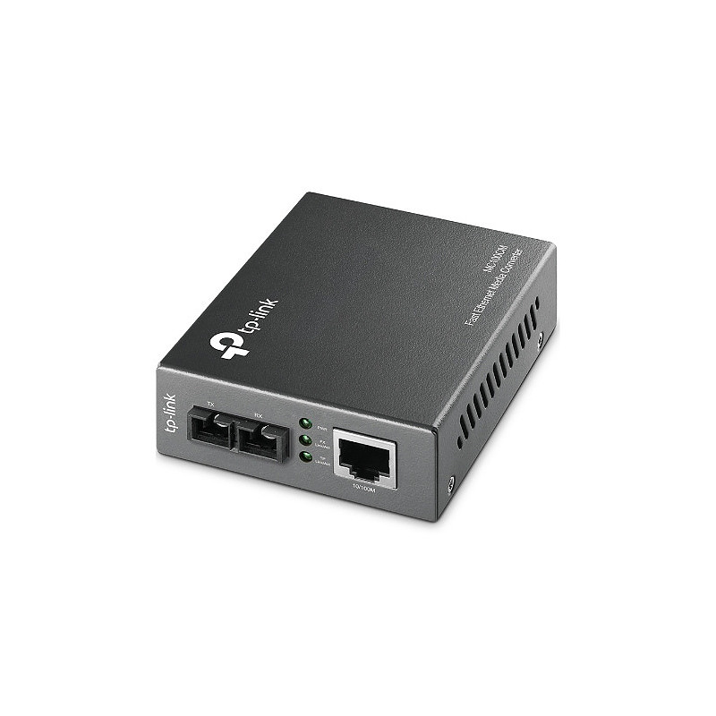 TP-Link MC100CM convertisseur de support réseau 100 Mbit/s 1310 nm Multimode Noir