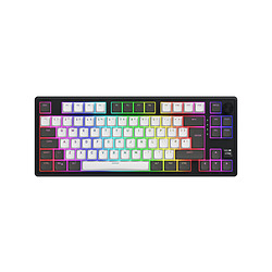 HATOR Skyfall Pro Wireless 80 clavier Gaming USB + RF Wireless + Bluetooth QWERTY Anglais britannique Noir, Gris