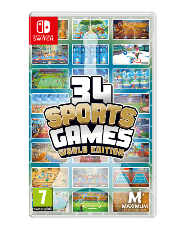 Nordic Game Supply 34 Sports Games - World Edition Standard Allemand, Anglais, Espagnol, Français, Japonais, Portugais Nintendo 