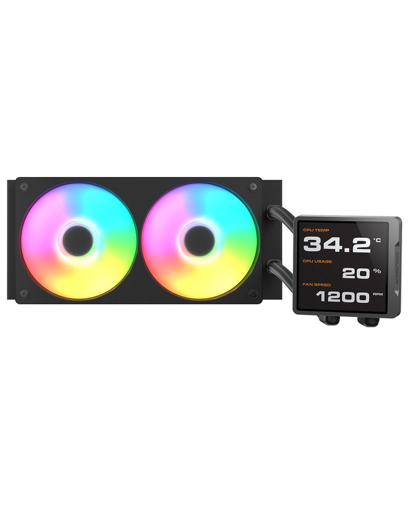 COUGAR CGR-PSDVPRGB-B-240 Processeur Refroidisseur de liquide tout-en-un 12 cm Noir