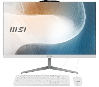 MSI Modern AM242 1M-2024XFR 23.8" Intel Core 5 16 Blanc 512 Go
