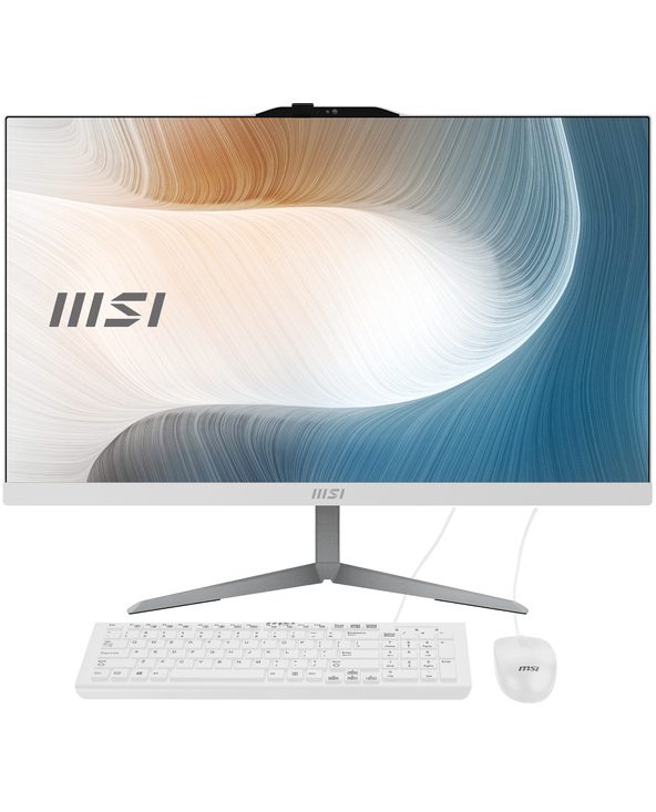 MSI Modern AM242 1M-2024XFR 23.8" Intel Core 5 16 Blanc 512 Go