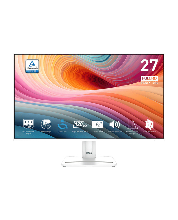 MSI Pro MP275W E2 27" LED Full HD 4 ms Blanc