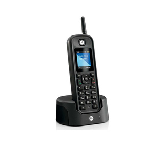 Motorola O201 Téléphone DECT Identification de l'appelant Noir