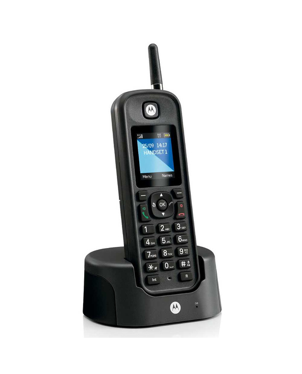 Motorola O201 Téléphone DECT Identification de l'appelant Noir