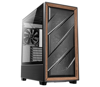Antec 0-761345-10133-2 unité centrale Midi Tower Noir, Bois