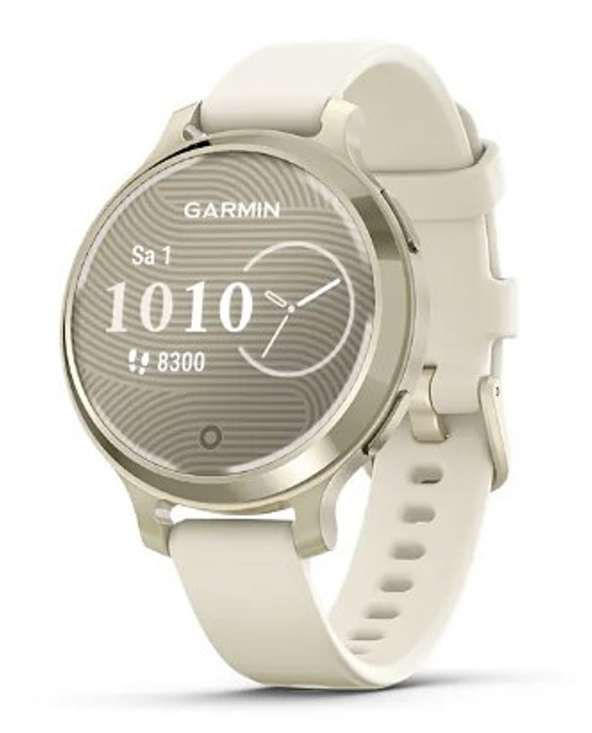 Garmin Lily 2 Active 38 mm Numérique 240 x 201 pixels Écran tactile Beige GPS (satellite)