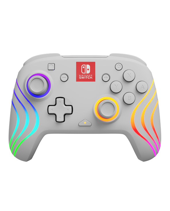 PDP Afterglow Wave Blanc USB Manette de jeu Analogique/Numérique Nintendo Switch, Nintendo Switch Lite, Nintendo Switch OLED