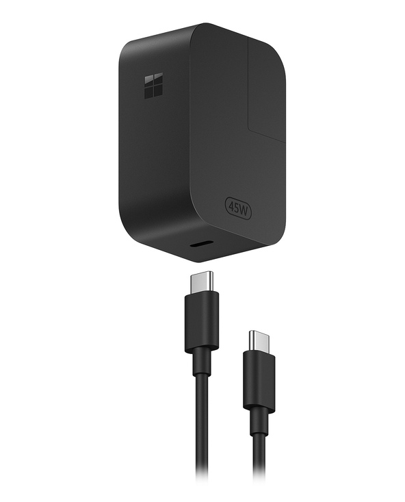Microsoft Surface 45W USB-C Universel Noir Secteur Intérieure