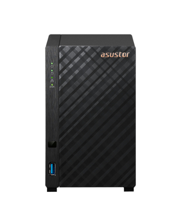 Asustor AS1202T serveur de stockage NAS Tower Realtek 1 Go DDR4 0 To ADM Noir