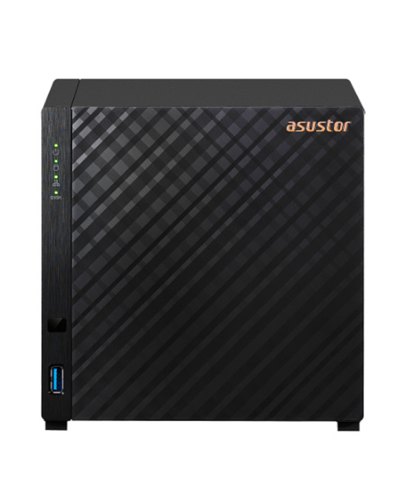 Asustor AS1204T serveur de stockage NAS Tower Realtek RTD1619B 1 Go DDR4 0 To ADM Noir