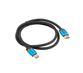 Lanberg CA-HDMI-P20CU-0010-BK câble HDMI 1 m HDMI Type A (Standard) Noir, Bleu