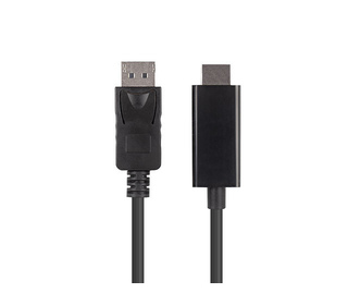 Lanberg CA-DPHD-11CC-0010-BK changeur de genre de câble DisplayPort HDMI Noir