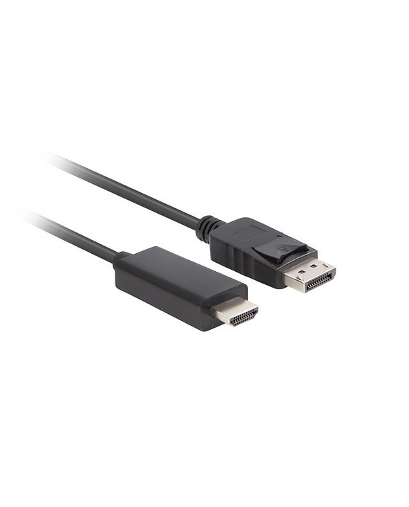 Lanberg CA-DPHD-11CC-0050-BK changeur de genre de câble DisplayPort HDMI Noir