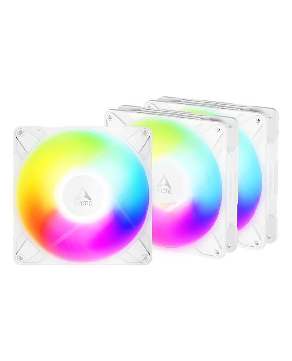 ARCTIC Freezer P14 Pro Reverse A-RGB (White) - 3 Pack Boitier PC Ventilateur 14 cm Blanc 3 pièce(s)