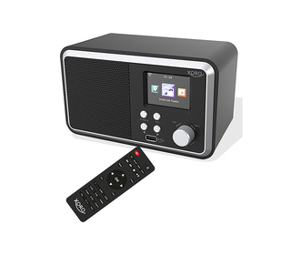 Xoro XOR400909 Radio portable Internet Numérique Noir