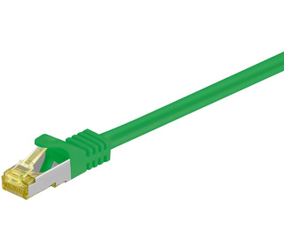 Goobay 91568 câble de réseau Vert 0,25 m Cat7 S/FTP (S-STP)