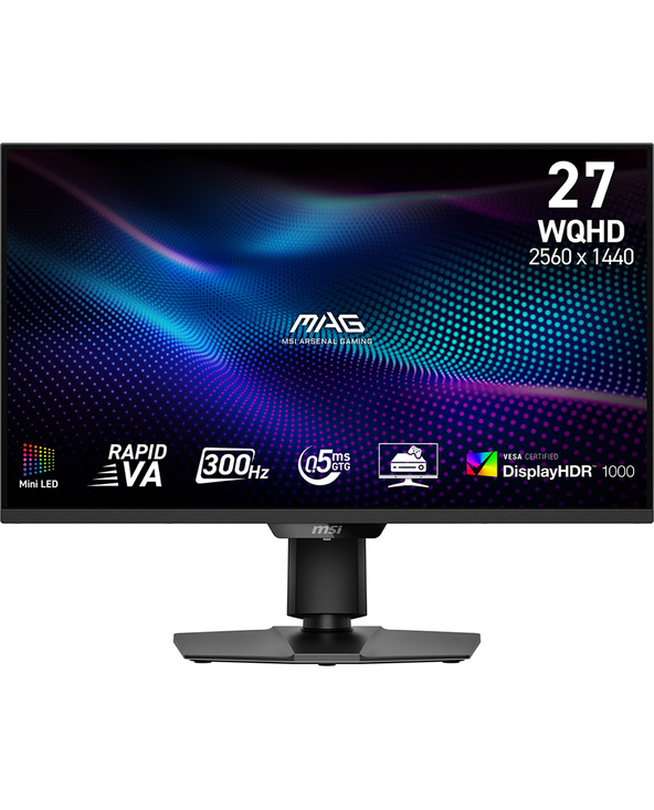 MSI MAG 274QPF X30MV 27" LCD Wide Quad HD 0,5 ms Noir