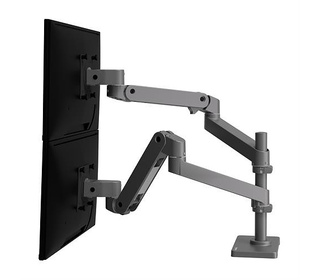 Ergotron LX Pro Series 45-690-293 support d'écran plat pour bureau 68,6 cm (27") Gris foncé