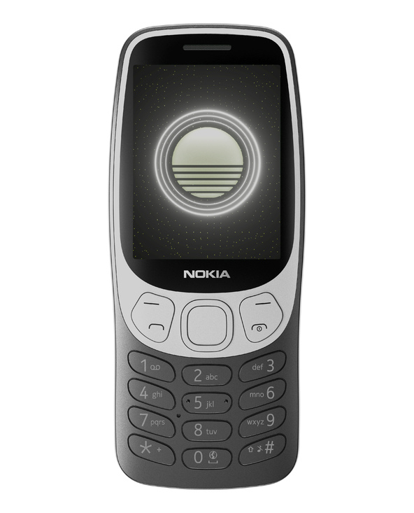 HMD Nokia 3210 (2024) 6,1 cm (2.4") 89 g Noir Téléphone numérique