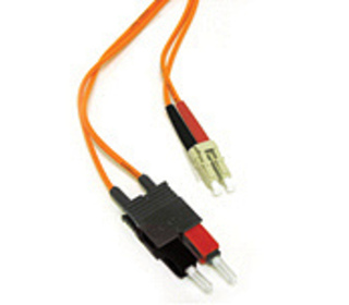 C2G 2m LC/SC LSZH Duplex 62.5/125 Multimode Fibre Patch Cable câble InfiniBand et à fibres optiques Orange