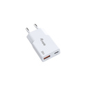 Equip 245522 chargeur d'appareils mobiles Universel Blanc Secteur Charge rapide Intérieure
