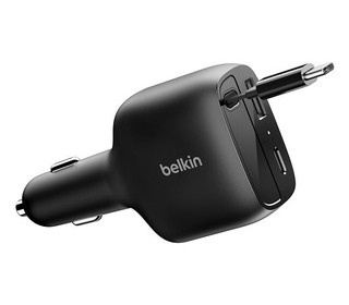 Belkin BoostCharge Universel Noir Allume-cigare Charge rapide Intérieure