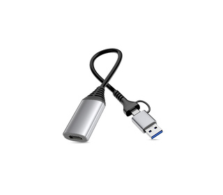 Equip 133498 adaptateur graphique USB 1920 x 1080 pixels Gris