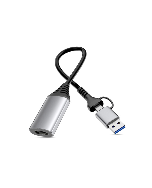 Equip 133498 adaptateur graphique USB 1920 x 1080 pixels Gris
