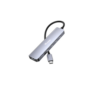 Equip 133499 station d'accueil Avec fil USB 3.2 Gen 2 (3.1 Gen 2) Type-C Gris