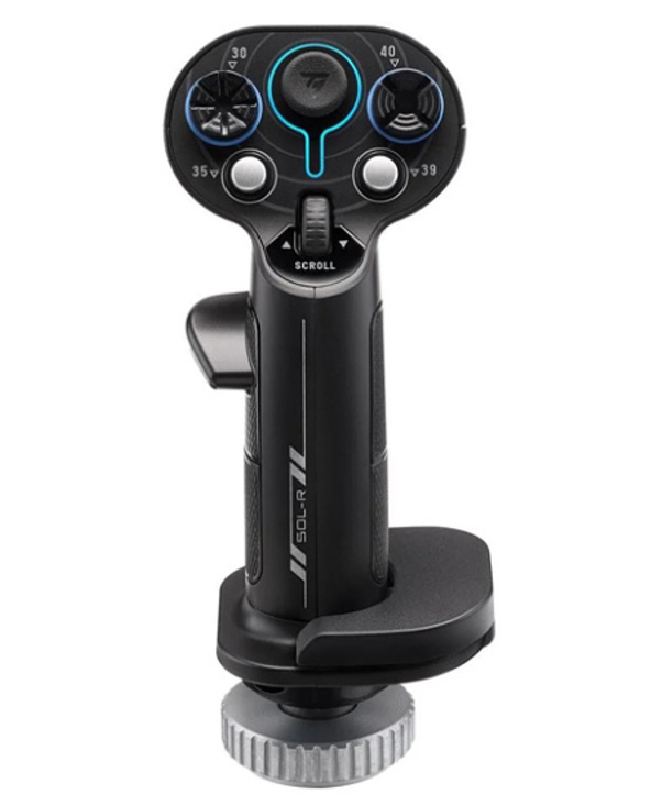 Thrustmaster Sol-R 3 AVA Add-On Grip Noir USB Manche à air Analogique/Numérique PC