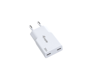 Equip 245524 chargeur d'appareils mobiles Universel Blanc Secteur Charge rapide Intérieure