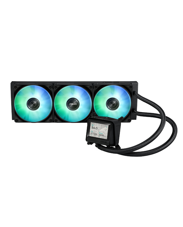 ASUS MAX GAMING LC 360 ARGB LCD Processeur Refroidisseur de liquide tout-en-un 12 cm Noir