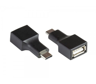 Alcasa USB-AD201 changeur de genre de câble USB C USB A Noir